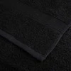 Svečių Rankšluostis SOLUND 2 pcs Juoda 15 x 21 cm 550 gsm