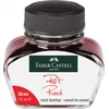 *Rašalas Faber-Castell, 30ml,raudonos spalvos