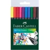 Rašiklių rinkinys Faber-Castell GRIP Finepen, 10 spalvų