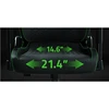 „Razer Razer Iskur V2 X“ žaidimų kėdė, integruota juosmens atrama, atlenkiama – juodas, aptraukta audiniu