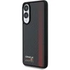 Red Bull Raudona Bull Dėklas Raudona Bull Real Carbon Fiber Powerbar MagSafe skirtas Samsung Galaxy S25 Edge juodos spalvos
