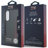 Red Bull Raudona Bull Dėklas Raudona Bull Real Carbon Fiber Powerbar MagSafe Samsung Galaxy S25 Edge juodos spalvos
