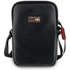 Red Bull Raudona Bull Raudona Bull Carbon Patch Phone Bag juodos spalvos