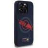 Red Bull Raudona Bull Raudona Bull HC Silicone ORBR20 Logo Raudona Lining Apple iPhone 15 Pro MagSafe dėklas telefonui mėlynos spalvos