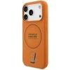 Red Bull Raudona Bull Raudona Bull Silicone Mėlyna Ring MagSafe dėklas skirtas Apple iPhone 17 Pro oranžinės spalvos