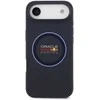 Red Bull Raudona Bull Raudona Bull Silicone Mėlyna Ring MagSafe dėklas skirtas Apple iPhone Air mėlynos spalvos