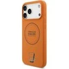 Red Bull Raudona Bull Raudona Bull Silicone Mėlyna Ring MagSafe dėklas skirtas Apple iPhone 17 Pro Max oranžinės spalvos