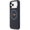 Red Bull Raudona Bull Raudona Bull Silicone Mėlyna Ring MagSafe dėklas skirtas Apple iPhone 17 Pro Max mėlynos spalvos