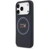 Red Bull Raudona Bull Raudona Bull Silicone mėlynos spalvos Ring MagSafe dėklas skirtas Apple iPhone 17 Pro Navy