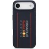 Red Bull Raudona Bull Raudona Bull Silicone Vertical Logo MagSafe dėklas skirtas Apple iPhone Air mėlynos spalvos