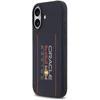 Red Bull Raudona Bull Raudona Bull Silicone Vertical Logo MagSafe dėklas skirtas Apple iPhone 17 mėlynos spalvos