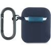 Dėklas Red Bull Raudona Bull Raudona Bull Silicone Logo &amp; Lines AirPods 1 / 2 mėlynos spalvos