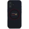 Red Bull Raudona Bull Raudonas BULL dėklas skirtas Apple iPhone 16 Plus compatible with MagSafe RBHMP16M24SIILVR (Silicone red Ring) mėlynos spalvos