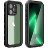 Redpepper Dot Plus vandeniui atsparus dėklas, skirtas iPhone 14 Pro Max – juodas