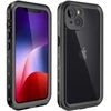 Redpepper Dot vandeniui atsparus dėklas, skirtas iPhone 13 – Juodas