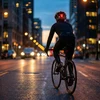Dviratininko šalmas su reguliavimu ir LED žibinta Enero