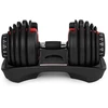 Reguliuojamas ketaus hantelis su stovu 2.5-24 kg, MOVEPRO