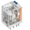Relė 12VDC, 5A, 4CO, su indikacija+TEST, Weidmuller