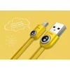 Oem REMAX Kabelis Lemen RC-101m – USB į Micro USB – geltonos spalvos