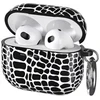 Richmond &amp; Finch Airpod Pro dėklas, AirPods Gen. 3 dėklas, Juodas Croc