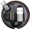 Richmond&amp;Finch kabelis susisukantis USB-C/Micro USB moro/camo CWTYPE-207