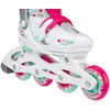 Riedučiai Nijdam Sk8 Star, balta sp./rožinė sp., 37-40