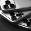 FOTOAPARATO APSAUGA RINGKE CAMERA FRAME PROTECTOR 2-PACK iPhone 17 PRO / 17 PRO MAX JUODA