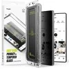 Ringke Samsung Galaxy S25 Ultra ekrano apsauga Premium Easy Slide privatumą užtikrinantis grūdintas stiklas 9H su montavimo rėmeliu (2 vnt.) Skaidrus