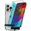 Ringke iPhone 15 Pro ekrano apsauga, aukščiausios kokybės grūdintas stiklas 9H su montavimo rėmeliu, skaidrus