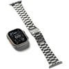 Ringke Metal One Air Bracelet for Apple Watch 8 / 9 / 10 / 11 / SE / Ultra (44 / 45 / 46 / 49 mm) – sidabro spalvos