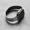 Ringke Metal One Air Bracelet for Apple Watch 8 / 9 / 10 / 11 / SE / Ultra (44 / 45 / 46 / 49 mm) – sidabro spalvos