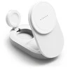 Ringke QI2.2 25W 3in1 Magnetic MagSafe belaidis sulankstomas įkroviklis baltos spalvos