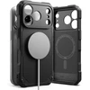 Dėklas Ringke Rugged Gear Magnetic MagSafe Case for iPhone 18 Pro / 17 Pro - Juodas