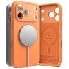 Dėklas Ringke iPhone 17 Pro Case Silicone Magnetic Tangerine