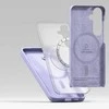 Ringke Samsung Galaxy S25 Silikoninis dėklas Magnetinis Levandų spalvos