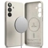 Ringke Samsung Galaxy S25 Silikoninis dėklas su magnetu, akmens spalvos
