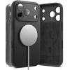 RINGKE SILIKONINIS MAGNETINIS MAGSAFE DĖKLAS iPhone 17 PRO MAX / 18 PRO MAX Juodas
