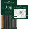 Rinkinys Faber-Castell PITT Charcoal Monochrome, skirtas eskizavimui, 24vnt