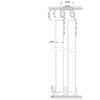 Rinkinys stumdomoms durims Helaform 10402, 1.2 m