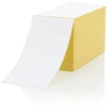 Riven Supply Terminės etiketės 100×150 mm, fanfold, 1000 vnt.