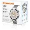 Riversong išmanusis laikrodis GLOW sidabro spalvos SW906 AMOLED double strap