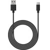 Riversong kabelis Beta 20 USB - USB-C 2m 3A juodos spalvos CT115