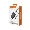 Riversong laidinis įkroviklis SafeKub D2 2x USB 12W juodas + kabelis USB - Lightning AD29 + CL85