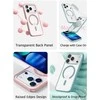 Rock Crystal Armor Series Magnetic dėklas skirtas Apple iPhone 17 Pro Max juodos spalvos