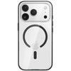 Rock Crystal Armor Series Magnetic dėklas skirtas Apple iPhone 17 Pro Max juodos spalvos