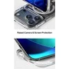 Rock Crystal Clear Magnetic Series dėklas skirtas Apple iPhone 17 Pro skaidrus-juodos spalvos