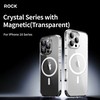 Rock Crystal Series Magnetic dėklas skirtas Apple iPhone 16 Plus skaidrus