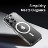 Rock Crystal Series Magnetic dėklas skirtas Apple iPhone 16 Plus skaidrus