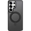 Rock dėklas Rotating Stand Soft Touch Series Magnetic skirtas Samsung Galaxy S26 juodos spalvos
