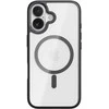 Rock Guard Lens Protection Series Magnetic dėklas skirtas Apple iPhone 17 skaidrus-juodos spalvos